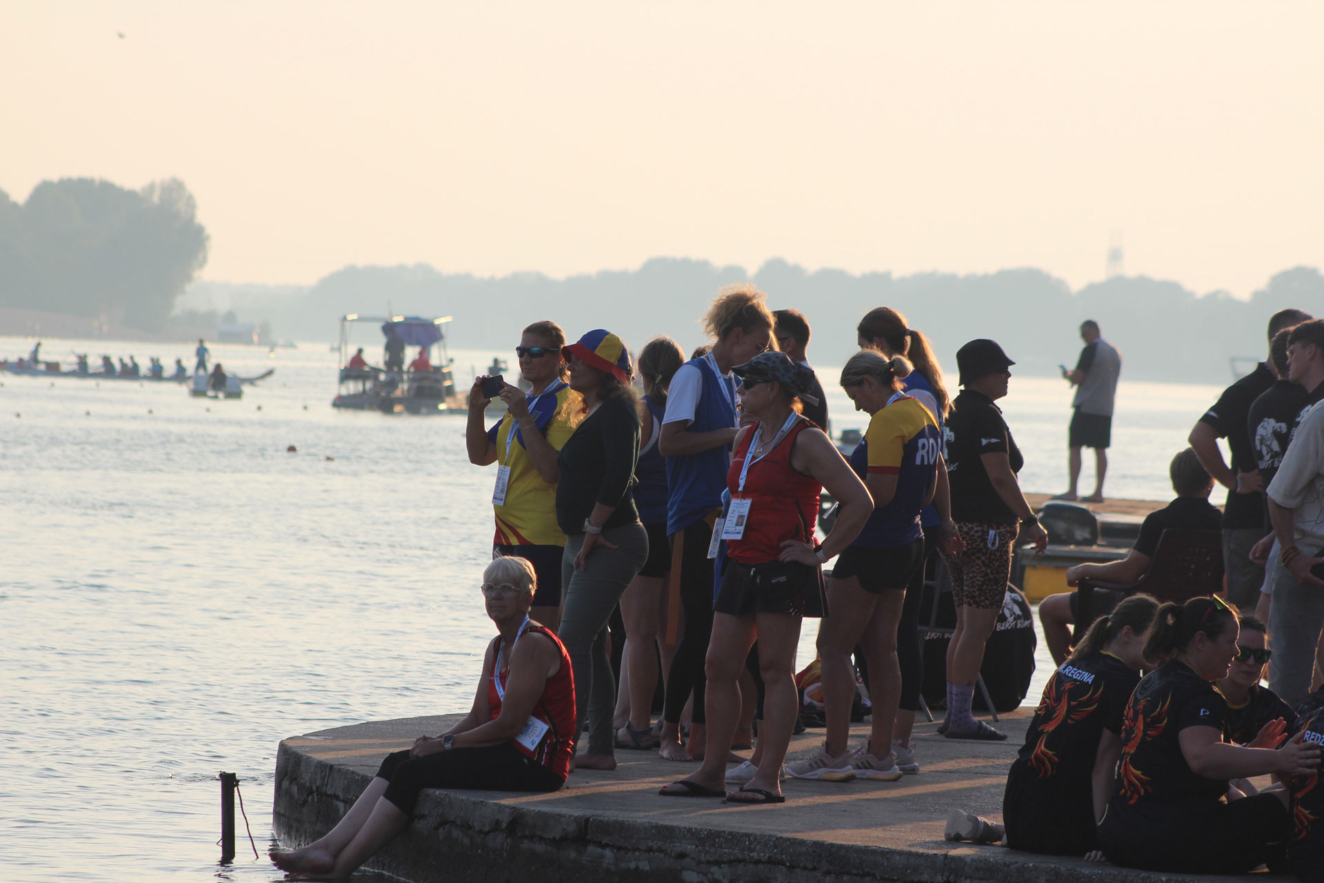 Startul competiției Dragon Boat